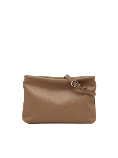borsa pochette catena pelle martellata nature GIANNI CHIARINI | 8265COMMGRN0422